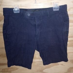 Men's Ted Baker Navy Shorts 33R Chino Cotton
